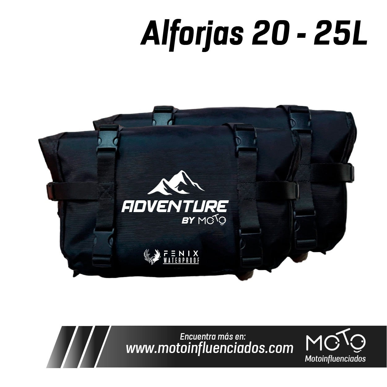 Alforjas Blandas 100% Impermeables 20L-30L