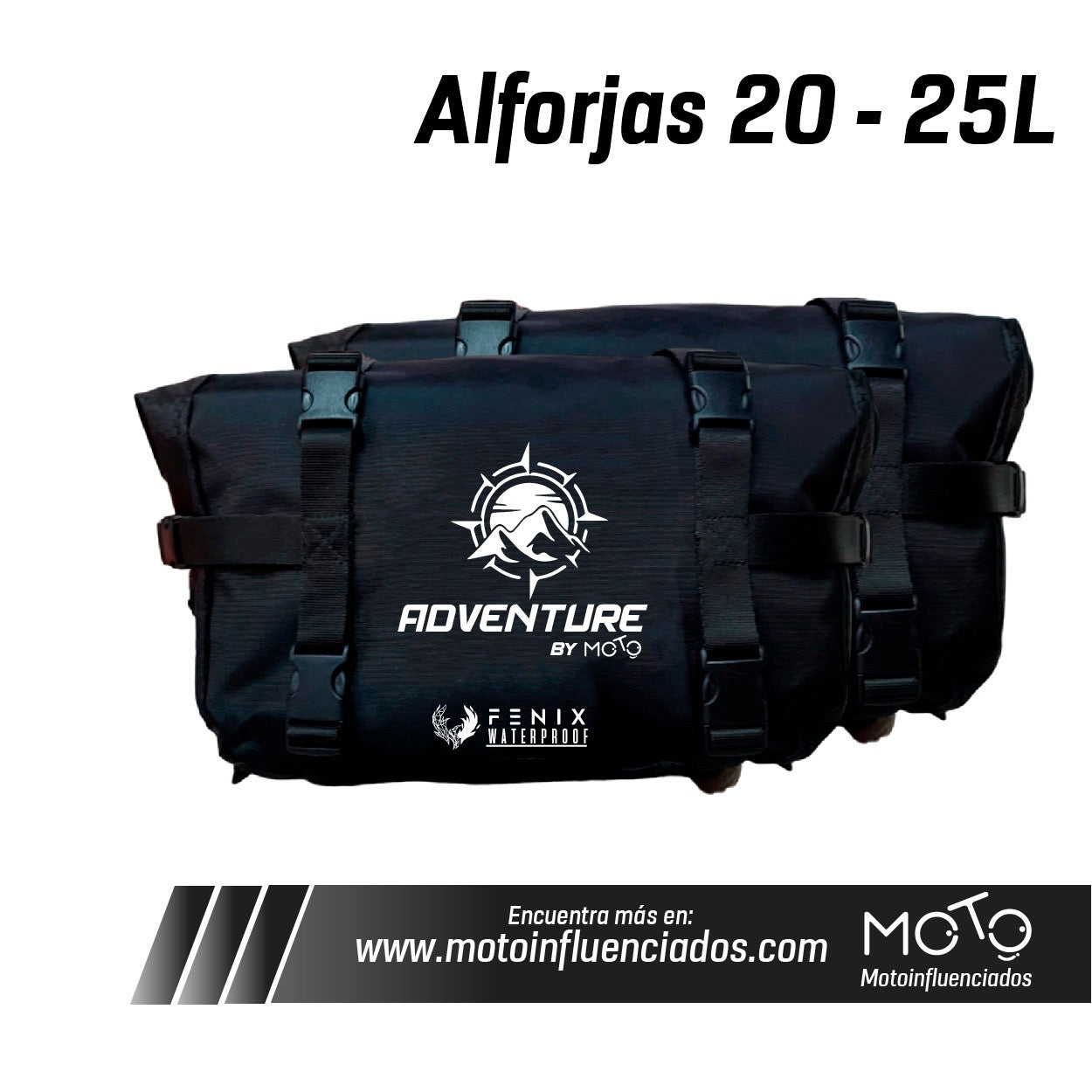 Alforjas Blandas 100% Impermeables 20L-30L