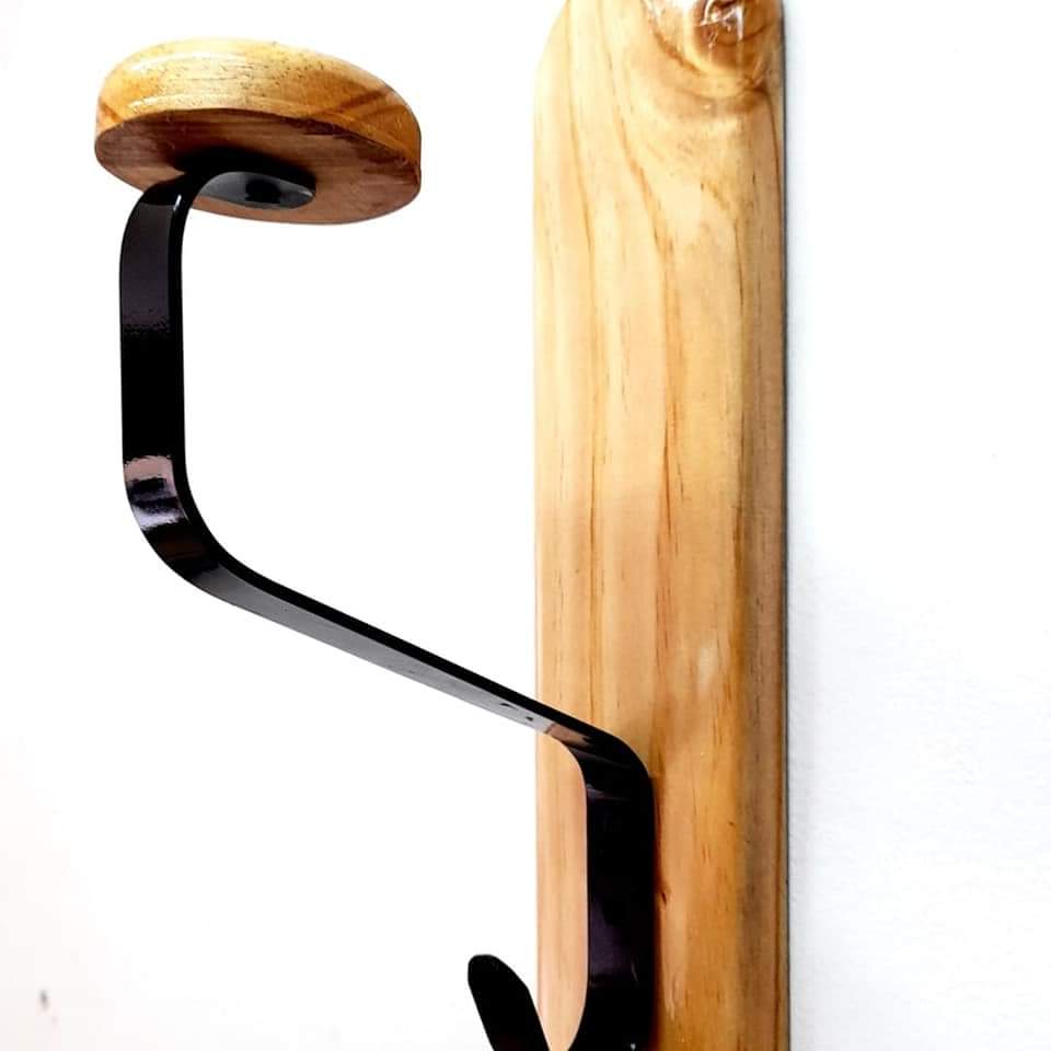 Soporte para casco Individual natural