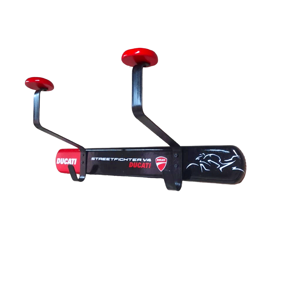 Soporte para cascos Ducati Street fighter Doble
