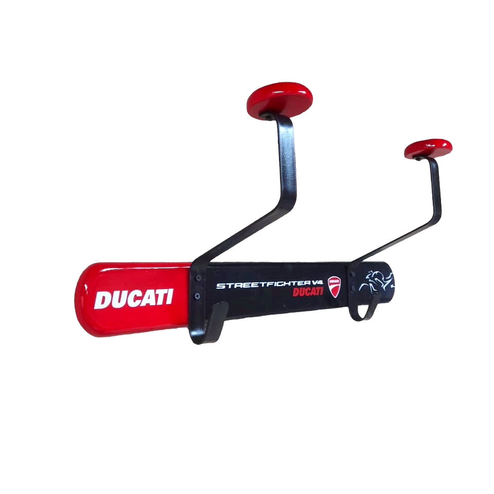 Soporte para cascos Ducati Street fighter Doble