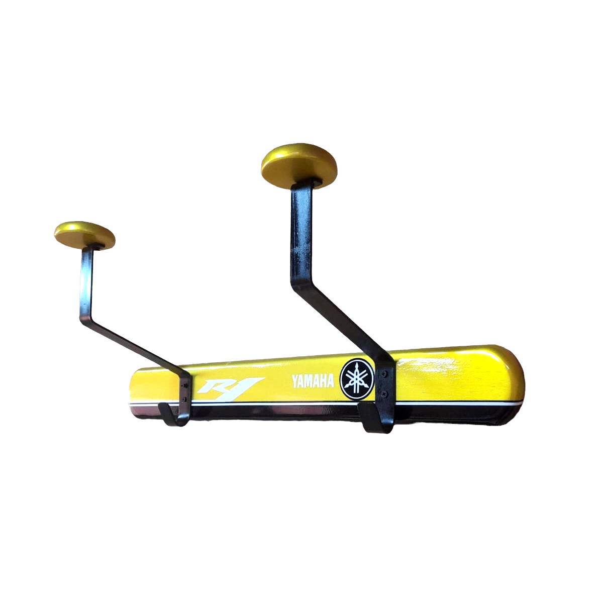 Soporte para cascos Doble Yamaha R1 Gold