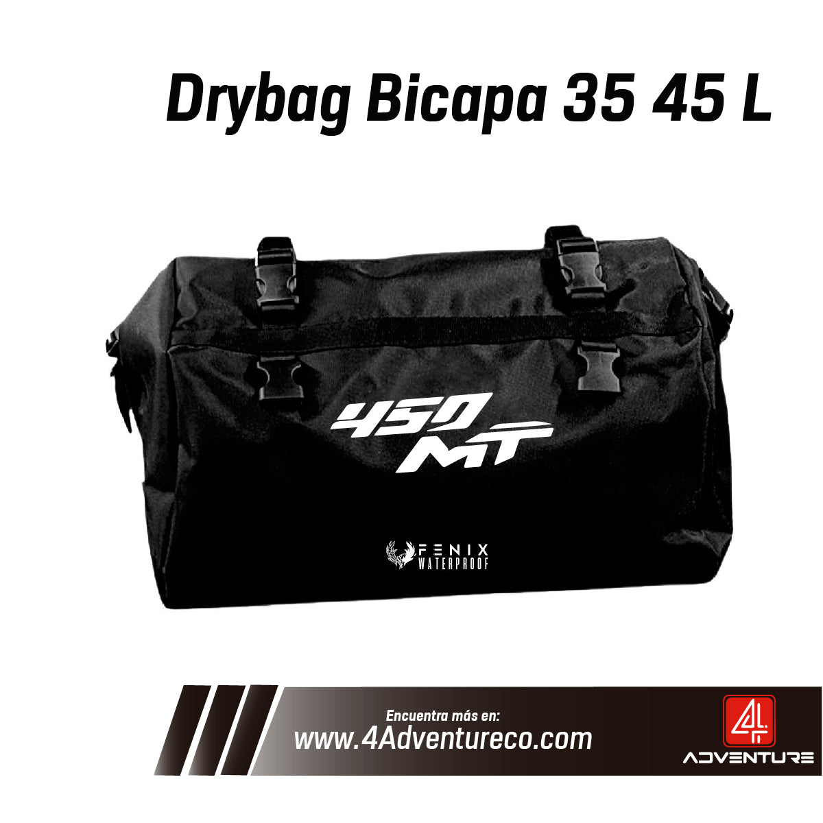 Drybag Apertura Superior Lona Bicapa CFMOTO 450MT