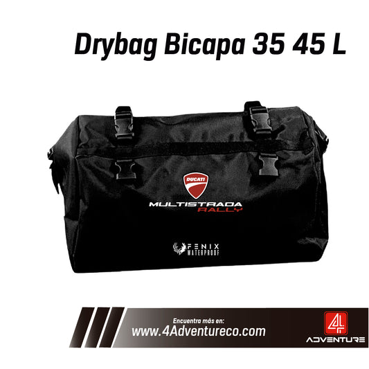 Drybag Apertura Superior Lona Bicapa Ducati Multistrada Rally