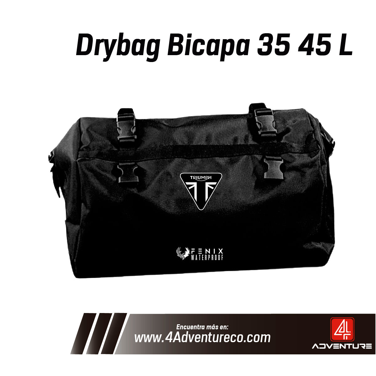 Drybag Apertura Superior Lona Bicapa Triumph