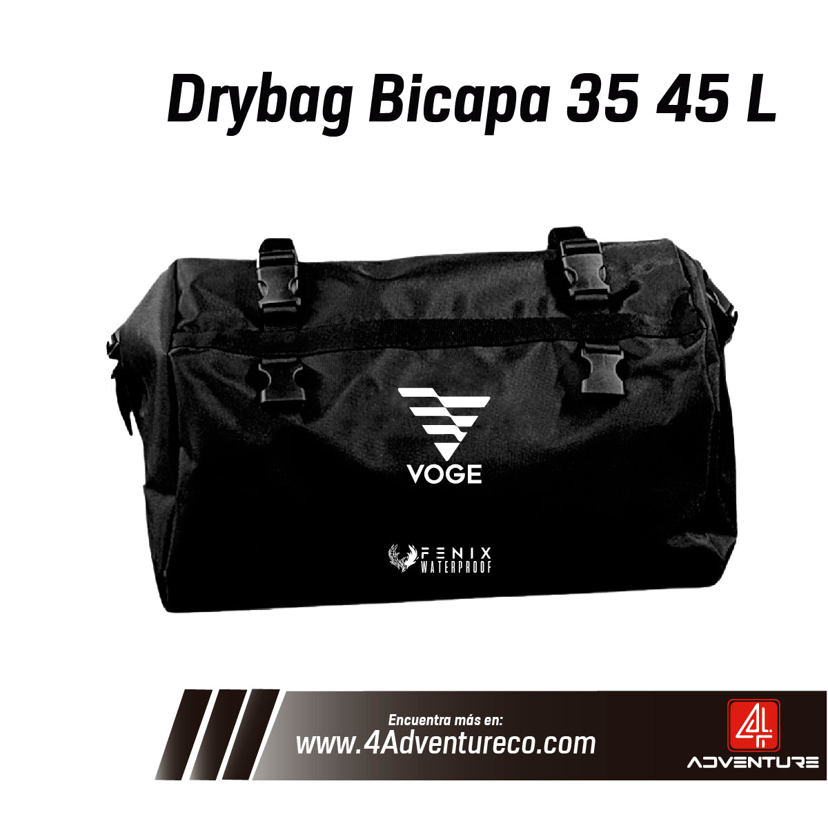 Drybag Apertura Superior Lona Bicapa Voge